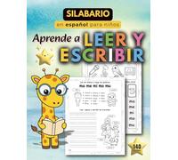 Silabario en español para niños: Aprende a leer y escribir sílabas, palabras, oraciones. En este libro para aprender a escribir encontrarás ejercicios ... para que los niños aprendan jugando.