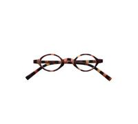 SILAC - Little Brown 7094 - Gafas de Lectura Unisex Pequeñas y Ovaladas - Gafas de Cerca para Hombres y Mujeres Ligeras y Resistentes - para Presbicia - Dioptrías +1.00 - Marrones