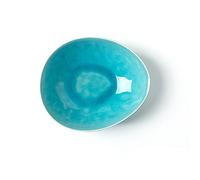 Silai Tazón, tazón de Hielo, Postre Agrietado Tazón de Ensalada de Fruta Creativa Cuenco Pastelería Cuenco de cerámica de Estilo japonés casero (Color : #5)