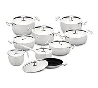Silampos Yumi 9 piezas Juego de cocina de acero inoxidable fabricado en Portugal