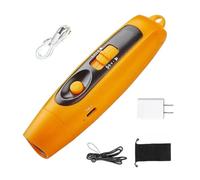 Silbado electrónico para entrenadores, silbato portátil,Gadget de silbato Gadget multipropósito ajustable 3 Diferente | Alto volumen eléctrico USB recargable con cordón y luz para el