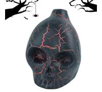 Silbato aterrador de Halloween, silbato histórico de recreación, silbato cultural tribal, coleccionable inspirado en aztecas, cuerno de guerra fuerte que grita, accesorio de disfraz de Halloween,