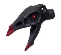Silbato aterrador- horror Crow Skull ornamento colgante, creador de sonido escalofriante de hueso | Juguete de silbato portátil manual, de ruido gritando espeluznante, accesorio de broma de