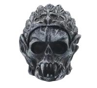Silbato azteca de la muerte - Más de 125 decibelios gritos humanos más fuertes, silbato azteca antiguo para Halloween, Día de los Muertos, regalos únicos para fanáticos del terror y la historia (negro
