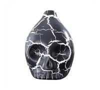 Silbato azteca de la muerte - Más de 125 decibelios sonido de grito auténtico más fuerte, regalo de decoración de Halloween con voz humana, silbato de descompresión (negro E)