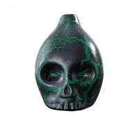 Silbato azteca de la muerte - Más de 125 decibelios sonido de grito auténtico más fuerte, regalo de decoración de Halloween con voz humana, silbato de descompresión (negro A)