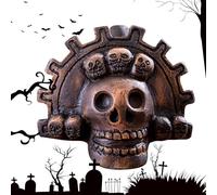 Silbato azteca de la muerte, silbato azteca en forma de calavera, silbato de muerte más fuerte con sonido único para aplicación moderna, de sonidos extraños, silbato fantasma indio | Dios