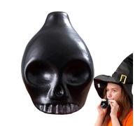 Silbato azteca de la muerte | Silbato de guerra de calavera azteca | Silbato de Halloween gritando | Ofrece el efecto de grito más fuerte y aterrador que puede transformar cualquier evento en un