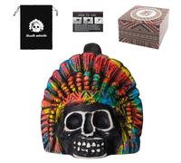 Silbato Azteca de Muerte Azteca, Silbato más fuerte a 125 decibelios, gritando aztecas pipa de guerra, para Halloween Día de los Muertos