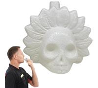 Silbato azteca | Silbato realista de sonido gritando - Silbato de sonido humano de alto decibelio, auténtico silbato de gritos de sonido humano