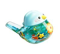 Silbato De Agua Musical - Juguete De Baño Para Pájaros Portátil, Instrumento De Agua Interactivo, Efectos De Sonido Engañador, Impermeable Y Seguro | Perfecto Para Juegos De Baño, Regalos De