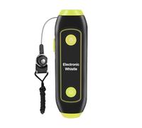 Silbato de árbitro para deportes, seguridad para acampar de alto volumen con luz LED, silbatos electrónicos portátiles para árbitros, los profesores deben tener tamaño de bolsillo, flotador resistente