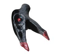 Silbato de calavera, silbatos para adultos, adorno aterrador único, juguete de broma con sonido escalofriante, silbato aterrador portátil para actividades temáticas de terror