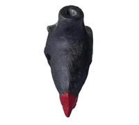 Silbato de calavera - Silbatos para adultos, colgante de calavera de cuervo espeluznante | Juguete de silbato pequeño y ruidoso para juegos de sala de escape