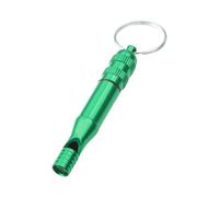 Silbato de camping Gungtj silbato para adultos - Silbato de defensa de aluminio | Silbato de senderismo al aire libre, silbato de rescate ligero y potente para acampar, senderismo,