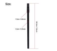 Silbato de Cobre con Llave de D Silbato Irlandés, Instrumentos de Silbato Irlandés de Cobre con Bolsa de Almacenamiento para Niños o Principiantes, Intermedios y Expertos (BLACK)