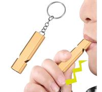 Silbato de doble tubo - Silbato de doble tubo de alto volumen para deporte y seguridad | Caracterizado por un sonido fuerte y claro, estructura duradera y diseño fácil de usar, ideal para entrenadores