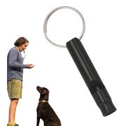 Silbato de entrenamiento para perros, silbato para perros para dejar de ladrar, silbato de devolución de llamada de aleación de aluminio de alta frecuencia, dispositivo ligero de control antiladridos,