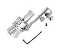 Silbato de Escape para Automóvil, Tipo Trompeta Tubo de Escape Universal Válvula de Alivio de Presión Simulador Silbato Sonido Turbo Simulador de Sonido Silbato(XL)
