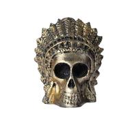 Silbato De La Muerte Azteca Estridente Accesorio de Decoración Extraño que