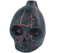 Silbato de la muerte | Instrumento de guerra gritando producir sonidos espeluznantes | Spooky Aztec Skull, ruido de terror fuerte, forma de hueso, chistes de Halloween, accesorios de miedo, decoración