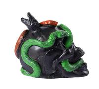 Silbato De La Muerte Silbato Aterrador Con Calavera Y Serpiente Para