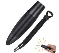 Silbato de Mano - Silbato de señalización Compacto, Cuerno de Fuerte, Dispositivo de Alerta de Seguridad de Metal, artículo Deportivo portátil ergonómico | para Coaching Arbitre Camping Aventure