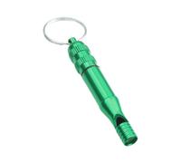 Silbato de metal - Senderismo con silbato | Silbato fuerte | Silbato de camping | Silbato de defensa de aleación de aluminio | Fuerte silbato de seguridad para salvavidas | Silbato de senderismo