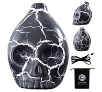 Silbato de muerte azteca - Auténtico grito de sonido humano, silbato azteca de muerte más fuerte, silbato de decoración de Halloween, más de 125 decibelios fuerte, silbato de descompresión (BW)