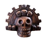 Silbato de muerte azteca que grita real,Cráneo de silbato de muerte - Silbato de guerra azteca con diseño de calavera,El silbato de muerte más ruidoso con un sonido único para aplicaciones modernas
