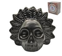 Silbato de muerte azteca que grita real, el más fuerte y aterrador silbato humano para deportes y seguridad a más de 125 decibelios, coleccionable, creación de ambiente de Halloween (negro medianoche)