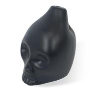 Silbato de muerte azteca, silbato de calavera para Halloween, 125 gritos de sonido humano auténticos, adecuado para camping, defensa personal