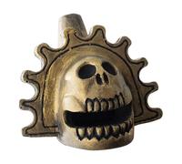 Silbato de muerte azteca | Silbato de muerte azteca antiguo | Auténtico silbato de muerte azteca | Silbato de muerte azteca fuerte, silbato azteca para rituales
