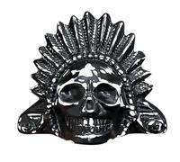 Silbato de muerte Fiorky | Silbato de muerte azteca con gritos reales | Silbato azteca auténtico, silbato de guerra azteca con gritos fuertes, silbato de calavera para Halloween,regalos para