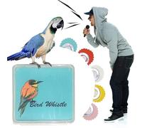 Silbato de pájaro de 5 piezas, silbato creativo y divertido para pájaros, lengua mágica que llama pájaros, silenciadores mágicos, silbatos locos con sonidos de animales, silbatos divertidos de