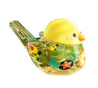 Silbato de pájaro para niños - 9,5 × 6 × 6 cm, novedosa pipa de agua como juguete musical de baño | Instrumento musical portátil para y niñas, divertido silbato para jugar, bañarse y aprender