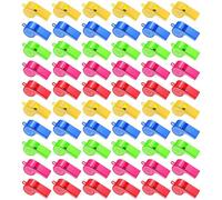Silbato De Profesor 100 Piezas Portátil Multicolor Con Cordón
