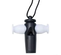 Silbato de samba de carnaval de Brasil de 3 tonos de plástico estilo flauta de percusión para festivales, fiestas, músicos, artistas, 6,1 cm