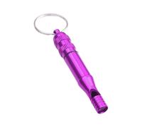 Silbato de seguridad, potente silbato, silbato de defensa de aleación de aluminio | Silbato de rescate ligero y potente, silbato de seguridad para acampar, senderismo, barco y