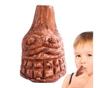 Silbato de sonido humano, imita a un grito humano, silbato de grito de Halloween, silbato espeluznante, efectos de sonido aterradores, juguete de sonido fantasmal, silbato de broma