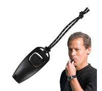 Silbato De Supervivencia Aguda-Herramienta De Seguridad Al Aire Libre Compacta Para Excursionistas | Diseño Resistente Al Agua Duradera Para Alertas De Emergencia, Ejercicios De Entrenamiento, Alarma