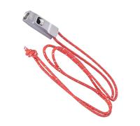 Silbato de supervivencia de seguridad, fuerte a larga distancia, herramienta multifuncional para exteriores, función segura de cordón de medicina, accesorio de equipo de pesca salvavidas, kayak,