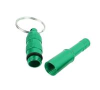 Silbato de supervivencia, silbato de defensa de aleación de aluminio, silbato de senderismo al aire libre, silbato de rescate ligero para camping, senderismo, caza, deportes al aire libre