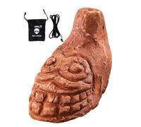Silbato de terror - Instrumento de cerámica que produce un sonido humano fuerte, silbatos con sonido realista, para carnaval casa embrujada día de abril espectáculo temático de