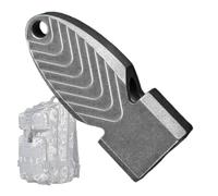 Silbato de titanio - Silbato de seguridad de metal para acampar al aire libre | Senderismo, paseos en bote, senderismo, pesca, silbato de supervivencia, silbato de camping