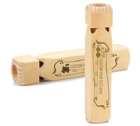 Silbato De Tren Grabado Personalizado, Madera Personalizado Con Nombre, Instrumento For Niños Pequeños, Musical De Regalo Personalizado, Hecho A Mano, For Cumpleaños, Bodas Y Fiestas.(Four Holes)