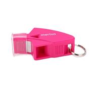 Silbato Deportivo de Primera Calidad con Cordón y Caja de almacenamiento: Silbato de Calidad Profesional, Ideal para Entrenadores, árbitros, Entrenamiento y emergencias. (Rosa