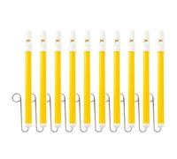 Silbato Deslizante 1/5/10 Uds silbato deslizante instrumento Musical barra de amarre flauta música plástica Pvc(Yellow 10pcs)