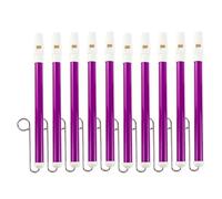 Silbato Deslizante 1/5/10 Uds silbato deslizante instrumento Musical barra de amarre flauta música plástica Pvc(Purple 10pcs)