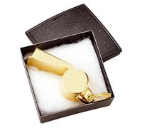 Silbato Dorado Color Oro árbitro fútbol regalo regalo premiazione
